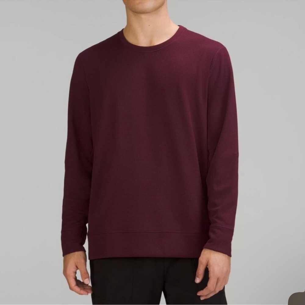 Lululemon Shift Stitch Crew Arctic Plum Men’s Sz Small